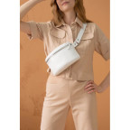 Шкіряна поясна сумка біла TW-BeltBag-light - Фотографія № 100