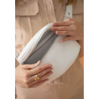 Шкіряна поясна сумка біла TW-BeltBag-light - Фотографія № 103
