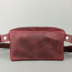 Шкіряна сумка бордова вінтажна TW-BeltBag-mars-crz - Фотографія № 104
