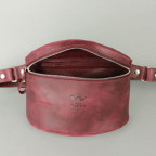 Шкіряна сумка бордова вінтажна TW-BeltBag-mars-crz - Фотографія № 105