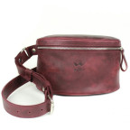Шкіряна сумка бордова вінтажна TW-BeltBag-mars-crz - Фотографія № 106