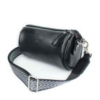 Шкіряна сумка поясна-кроссбоді Cylinder чорна TW-Cilindr-black-ksr - Фотографія № 101 Шкіряна сумка поясна-кроссбоді Cylinder чорна TW-Cilindr-black-ksr - Фотографія № 101