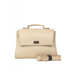 Жіноча шкіряна сумка Classic бежева TW-Classic-beige-ksr - Фотографія № 100