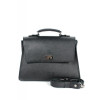 Жіноча шкіряна сумка Classic чорна саф'ян TW-Classic-black-saf