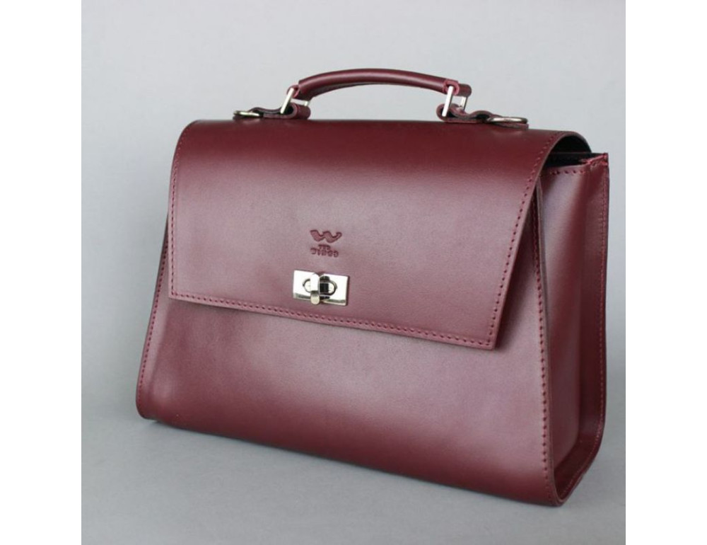 Жіноча сумка Classic бордова The Wings TW-Classic-mars - Фотографія № 2
