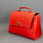 Жіноча шкіряна сумка Classic червона TW-Classic-red-ksr - Фотографія № 101