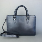 Жіноча шкіряна сумка Fancy синя TW-Fency-dark-blue - Фотографія № 102