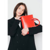 Жіноча шкіряна сумка Fancy червона TW-Fency-red-ksr