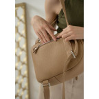 Шкіряний рюкзак Groove S бежевий флотар TW-Groove-S-dark-beige-flo - Фотографія № 104