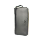 Шкіряне портмоне Keeper zip чорний TW-Keeper-zip-2-black-ksr - Фотографія № 101