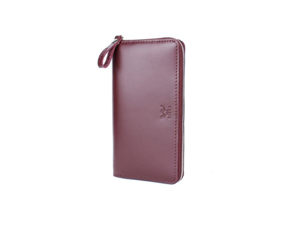 Шкіряне портмоне Keeper zip винний TW-Keeper-zip-2-mars-ksr - Фотографія № 1 Шкіряне портмоне Keeper zip винний TW-Keeper-zip-2-mars-ksr - Фотографія № 1
