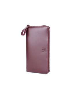 Кожаное портмоне Keeper zip винный TW-Keeper-zip-2-mars-ksr