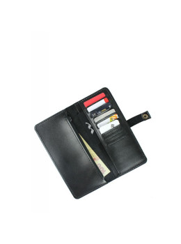 Кожаное портмоне Medium Purse черный TW-Medium-black-ksr