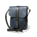 Чоловіча шкіряна сумка Mini Bag синьо-чорна TW-Mini-bag-m-blue-black-ksr - Фотографія № 101