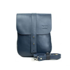 Чоловіча шкіряна сумка Mini Bag синя TW-Mini-bag-m-blue-ksr - Фотографія № 101