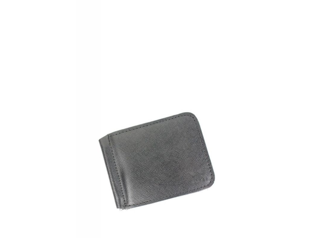 Кожаный зажим для денег черный сафьян TW-MoneyClip-black-saf - Фото № 1 Кожаный зажим для денег черный сафьян TW-MoneyClip-black-saf - Фото № 1