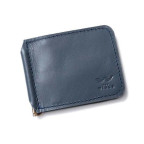 Шкіряний затискач для грошей синій TW-MoneyClip-blue-ksr - Фотографія № 101
