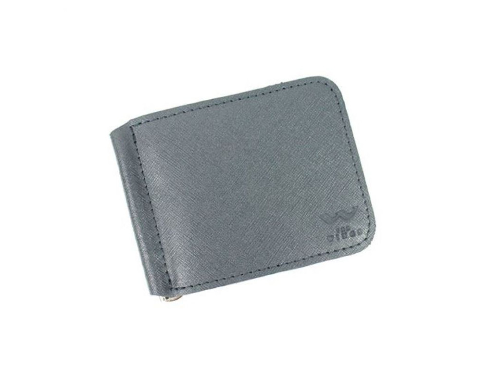 Шкіряний затискач для грошей синій саф'ян TW-MoneyClip-blue-saf - Фотографія № 2