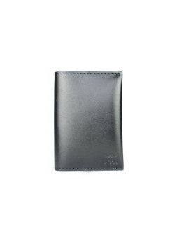 Кожаная паспортная обложка черная TW-PH-black-ksr