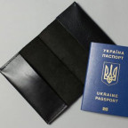 Шкіряна паспортна обкладинка чорна TW-PH-black-ksr - Фотографія № 101