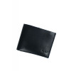 Кожаный кошелек Mini с монетницей черный TW-PM-1-1-black-ksr