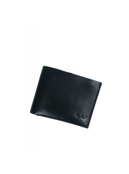 Кожаный кошелек Mini черный TW-PM-1-black-ksr