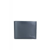 Кожаный кошелек Mini синий TW-PM-1-dark-blue