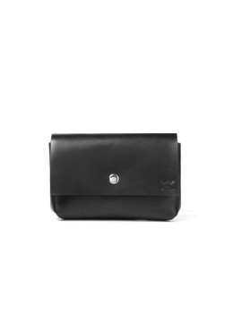Кожаная поясная сумка Playday черная TW-Playday-black-ksr	