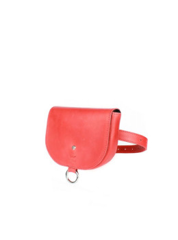 Женская кожаная сумка Ruby S красная винтажная TW-Rubby-small-red-crz