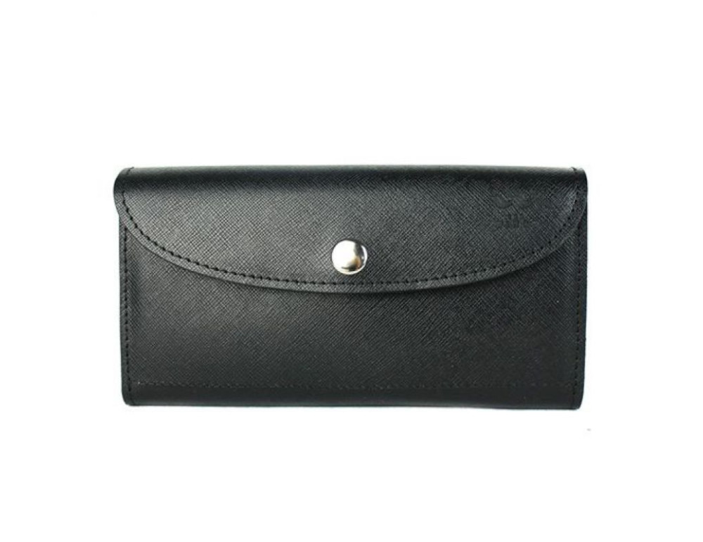Кошелек Smart Wallet черный сафьян TW-Smart-black-saf - Фото № 2