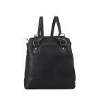 Сумка-рюкзак шкіряна Hill Burry HB4065 Black - Фотографія № 101