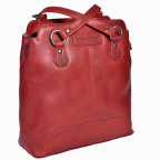 Сумка-рюкзак шкіряна Hill Burry HB4065 Red - Фотографія № 101