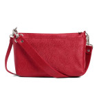 Сумка женская кожаная кросс-боди Virginia Conti Vc01638 Red - Фото № 100