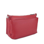 Сумка женская кожаная кросс-боди Virginia Conti Vc01638 Red - Фото № 102