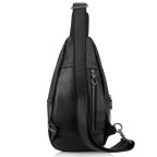 Сумка-слинг черная мужская Tiding Bag 10030A - Фото № 104