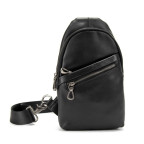 Сумка-слинг черная мужская Tiding Bag 10031A - Фото № 101