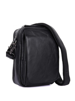 Сумка-барсетка чоловіча шкіряна через плече Tiding Bag 1012A