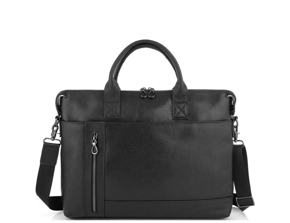 Чоловіча шкіряна сумка для ноутбука 17 дюймів Tiding Bag 120A - Фотографія № 6