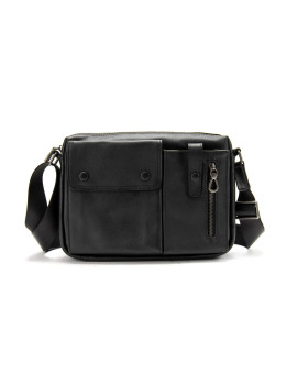Шкіряна сумка через плече горизонтальна Tiding Bag 1628A