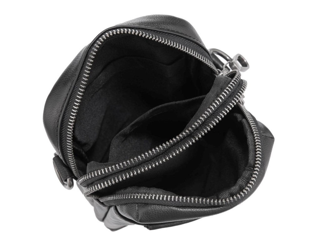 Шкіряна сумка через плече Tiding Bag 1631A - Фотографія № 3