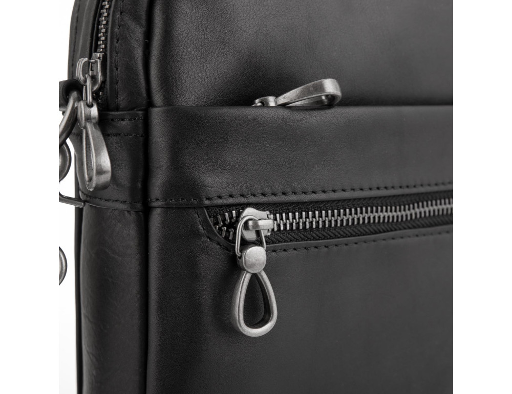 Сумка через плече чоловіча шкіряна Tiding Bag 164A - Фотографія № 2