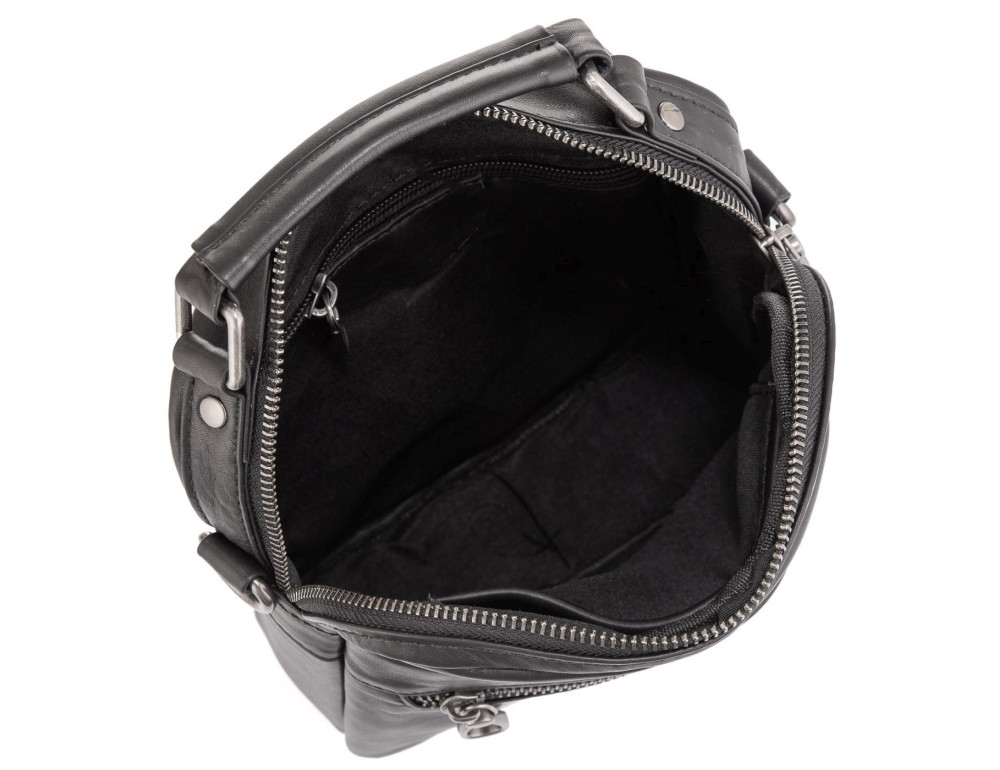 Сумка через плече чоловіча шкіряна Tiding Bag 164A - Фотографія № 3
