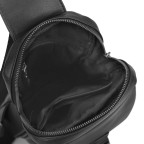 Сумка-слинг черная мужская Tiding Bag 312A - Фото № 102