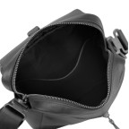 Чоловіча шкіряна сумка через плече чорна Tiding Bag 316A - Фотографія № 102