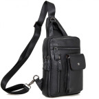 Мужской кожаный рюкзак-слинг на одно плечо Tiding Bag 4006A - Фото № 100 Мужской кожаный рюкзак-слинг на одно плечо Tiding Bag 4006A - Фото № 100