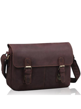 Месенджер чоловічий шкіряний через плече crazy horse Tiding Bag 6002B-1