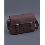 Месенджер чоловічий шкіряний через плече crazy horse Tiding Bag 6002B-1 - Фотографія № 101