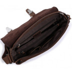 Месенджер чоловічий шкіряний через плече crazy horse Tiding Bag 6002B-1 - Фотографія № 103