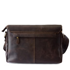 Месенджер чоловічий шкіряний через плече crazy horse Tiding Bag 6002B-1 - Фотографія № 104