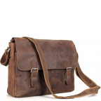 Мессенджер коричневый Tiding Bag 6002LR-2 - Фото № 100